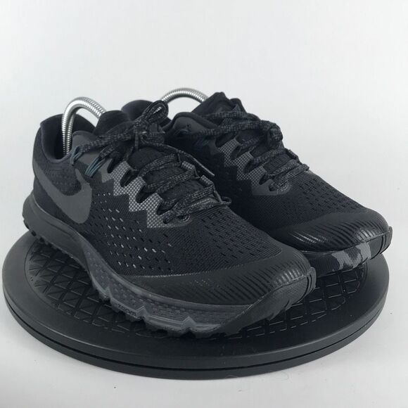 Nike Air Zoom Terra Kiger 4 Black Trail Running Shoes 880564-010 Women’s Size 10 - Picture 3 of 12